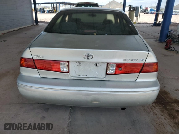 2001 Toyota Camry CE with VIN JT2BG22KX10577868, listed as a Copart auction lot 53745425 with 209,152 mi miles and Salvage Title. Bid and sale history available at carsss.com. Image 6.