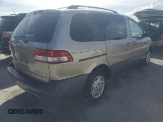 2002 Toyota Sienna CE with VIN 4T3ZF19C42U443467, listed as a Copart auction lot 75106184 with 0 mi miles and Non Repairable. Bid and sale history available at carsss.com. Image 3.