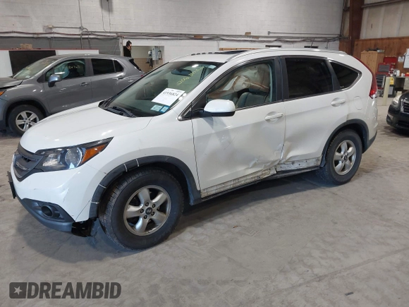 2012 Honda CR-V EX-L with VIN 5J6RM4H72CL053011, listed as a IAAI auction lot 41936824 with 206,803 mi miles. Bid and sale history available at carsss.com. Image 16.