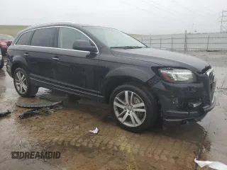 2013 Audi Q7 Premium Plus with VIN WA1LMAFE8DD003313, listed as a Copart auction lot 55308525 with 145,816 mi miles and Salvage title. Bid and sale history available at DreamBid. Image 4.