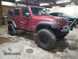 2012 Jeep Wrangler Unlimited Sport z VIN 1C4BJWDG8CL282181, wystawiony jako Copart lot #53863375 z przebiegiem 92 984 mil mil oraz Szkoda całkowita • Salvage title. Historia ofert i sprzedaży dostępna na DreamBid. Obrazek 4.