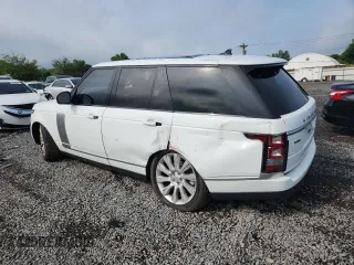2016 Land Rover Range Rover Supercharged with VIN SALGS2EF3GA317124, listed as a Copart auction lot 62373365 with 79,810 mi miles and Salvage title. Bid and sale history available at DreamBid. Image 2.