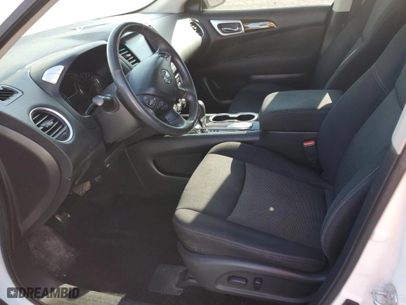 2017 Nissan Pathfinder SV with VIN 5N1DR2MN2HC664301, listed as a Copart auction lot 76386744 with 203,118 mi miles and Salvage Title. Bid and sale history available at carsss.com. Image 7.