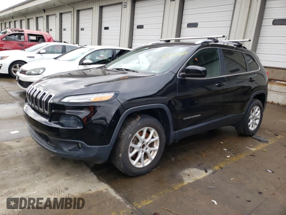 2018 Jeep Cherokee Latitude Plus with VIN 1C4PJMLX2JD505432, listed as a Copart auction lot 84936204 with 102,287 mi miles and Salvage title. Bid and sale history available at DreamBid. Image 1.