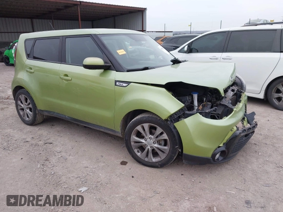 2016 Kia Soul + with VIN KNDJP3A58G7860743, listed as a IAAI auction lot 40966812 with 130,069 mi miles. Bid and sale history available at carsss.com. Image 1.