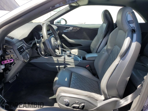 2018 Audi S5 Premium Plus z VIN WAUY4GF51JN006376, wystawiony jako Copart lot #59032295 z przebiegiem 39 633 mil mil oraz Szkoda całkowita • Salvage title. Historia ofert i sprzedaży dostępna na DreamBid. Obrazek 7.