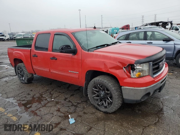 2010 GMC Sierra 1500 with VIN 3GTRCVEA7AG100414, listed as a Copart auction lot 80618164 with 109,735 mi miles and Clean Title. Bid and sale history available at DreamBid. Image 4.