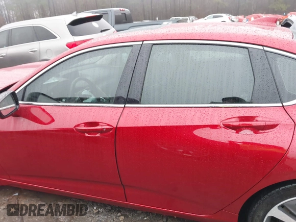2021 Acura TLX w/Advance Package with VIN 19UUB5F66MA011980, listed as a IAAI auction lot 41570965 with 16,461 mi miles. Bid and sale history available at carsss.com. Image 14.