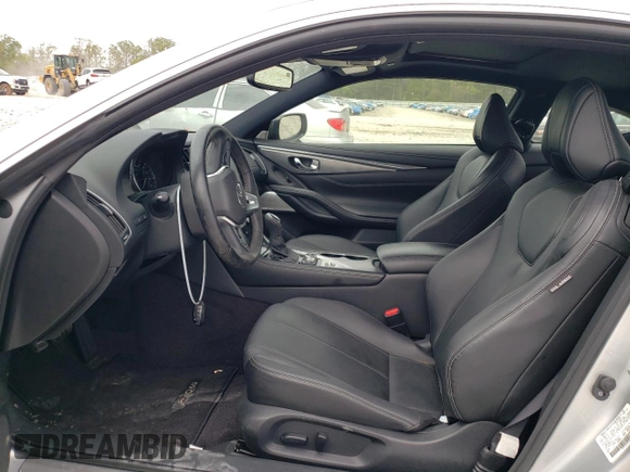 2020 Infiniti Q60 Luxe with VIN JN1EV7EKXLM340167, listed as a Copart auction lot 46643473 with 28,966 mi miles and . Bid and sale history available at carsss.com. Image 7.