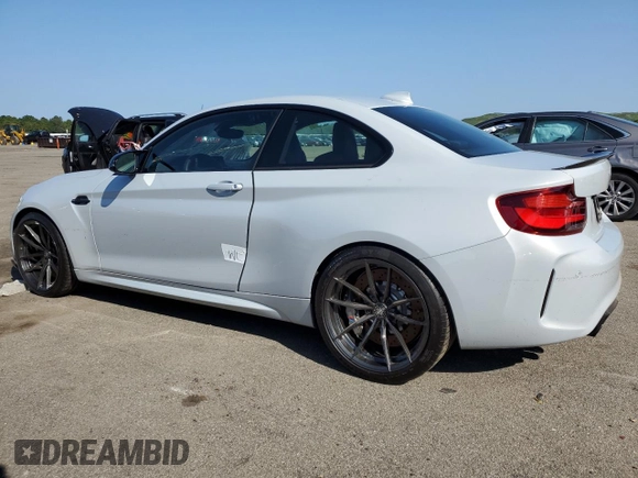 2021 BMW M2 Competition with VIN WBS2U7C05M7G54633, listed as a Copart auction lot 68432394 with 22,162 mi miles and Salvage Title. Bid and sale history available at carsss.com. Image 2.