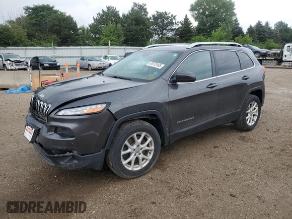 2016 Jeep Cherokee Altitude with VIN 1C4PJMCB2GW277417, listed as a Copart auction lot 61575165 with 125,396 mi miles and Salvage title. Bid and sale history available at DreamBid. Image 1.