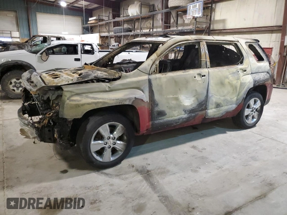 2015 GMC Terrain SLE with VIN 2GKALREK6F6349291, listed as a Copart auction lot 51473095 with 0 mi miles and Salvage Title. Bid and sale history available at carsss.com. Image 1.