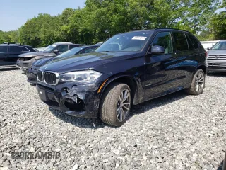 2017 BMW X5 xDrive35i with VIN 5UXKR0C37H0X80867, listed as a Copart auction lot 58697515 with 54,191 mi miles and Salvage title. Bid and sale history available at DreamBid. Image 1.