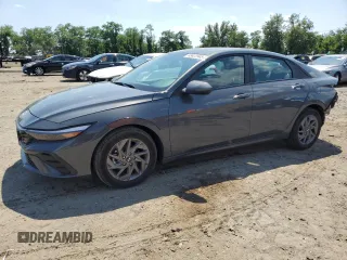 2024 Hyundai Elantra SEL with VIN KMHLM4DG6RU712109, listed as a Copart auction lot 63422945 with 11,617 mi miles and Salvage title. Bid and sale history available at DreamBid. Image 1.