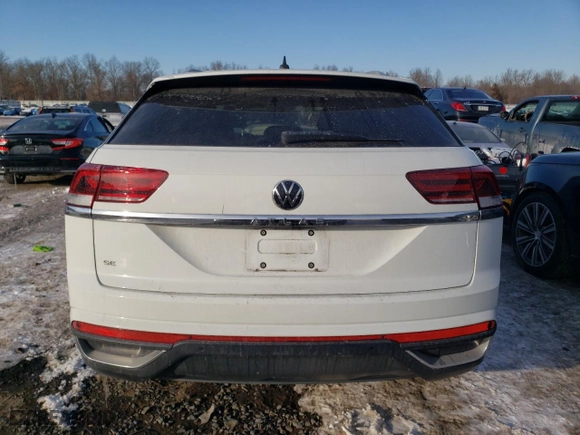 2022 Volkswagen Atlas Cross Sport 2.0T SE w/Technology with VIN 1V2JC2CA1NC201714, listed as a Copart auction lot 42140585 with 31,953 mi miles and Salvage Title. Bid and sale history available at carsss.com. Image 6.
