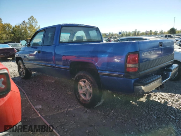 1997 Dodge 1500 z VIN 3B7HC13Z8VG826995, wystawiony jako Copart lot #76375794 z przebiegiem 100 341 mil mil oraz Szkoda całkowita • Salvage title. Historia ofert i sprzedaży dostępna na DreamBid. Obrazek 2.