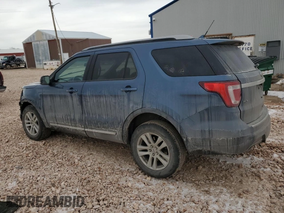 2018 Ford Explorer XLT with VIN 1FM5K8D81JGC06950, listed as a Copart auction lot 41801715 with 148,400 mi miles and Salvage Title. Bid and sale history available at DreamBid. Image 2.
