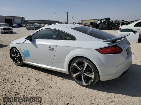 2018 Audi TT z VIN TRUC5AFV3J1001815, wystawiony jako Copart lot #49773065 z przebiegiem Nie podano mil oraz Szkoda całkowita • Salvage title. Historia ofert i sprzedaży dostępna na DreamBid. Obrazek 2.