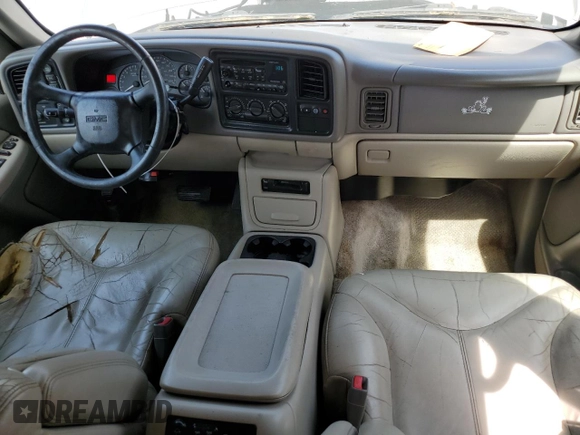 2002 GMC Yukon SLT z VIN 1GKEK13Z52J125819, wystawiony jako Copart lot #55034305 z przebiegiem 237 595 mil mil oraz Czysty tytuł • Clean title. Historia ofert i sprzedaży dostępna na DreamBid. Obrazek 8.