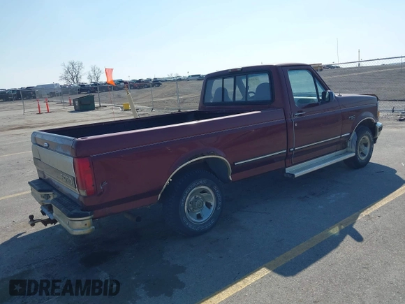 1996 Ford F-150 with VIN 1FTEF15N6TLA07696, listed as a IAAI auction lot 41820435 with 216,072 mi miles and . Bid and sale history available at DreamBid. Image 4.
