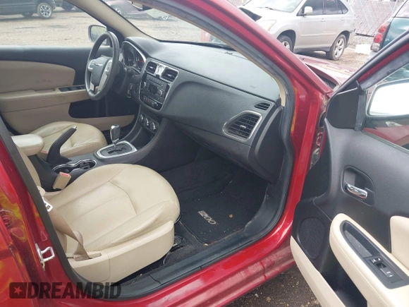 2012 Chrysler 200 Limited with VIN 1C3CCBCBXCN249236, listed as a IAAI auction lot 42186899 with 93,421 mi miles and . Bid and sale history available at DreamBid. Image 5.