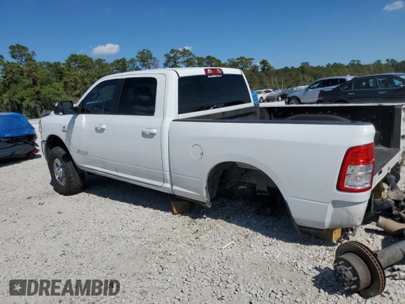 2021 Ram 3500 Big Horn with VIN 3C63R3DL2MG527880, listed as a Copart auction lot 77180054 with 84,457 mi miles and Salvage Title. Bid and sale history available at carsss.com. Image 2.