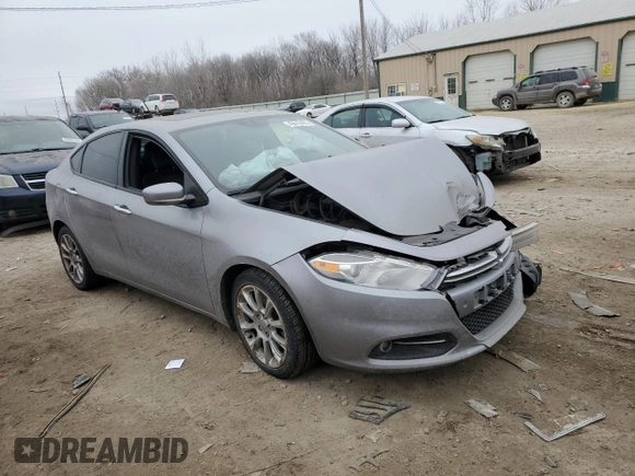 2015 Dodge Dart Limited with VIN 1C3CDFCB0FD144672, listed as a Copart auction lot 42816405 with 0 mi miles and Salvage Title. Bid and sale history available at carsss.com. Image 4.