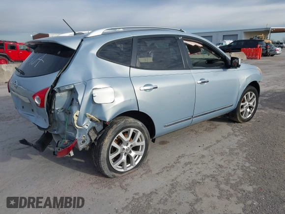 2013 Nissan Rogue S with VIN JN8AS5MT0DW008610, listed as a IAAI auction lot 41125002 with Not Provided miles and . Bid and sale history available at DreamBid. Image 4.