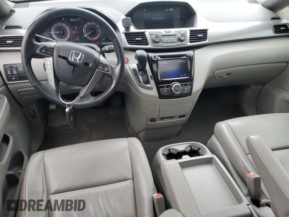 2015 Honda Odyssey EX-L with VIN 5FNRL5H61FB055040, listed as a Copart auction lot 54753415 with 90,322 mi miles and Clean Title. Bid and sale history available at DreamBid. Image 8.
