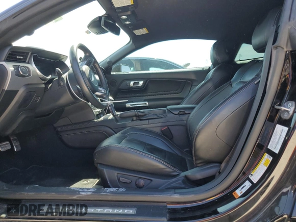 2022 Ford Mustang GT with VIN 1FA6P8CF5N5135124, listed as a Copart auction lot 48061695 with 15,662 mi miles and Salvage Title. Bid and sale history available at carsss.com. Image 7.