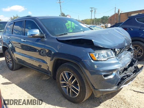 2020 Jeep Grand Cherokee Limited X with VIN 1C4RJEBG6LC113207, listed as a IAAI auction lot 41897248 with 76,165 mi miles and . Bid and sale history available at DreamBid. Image 1.