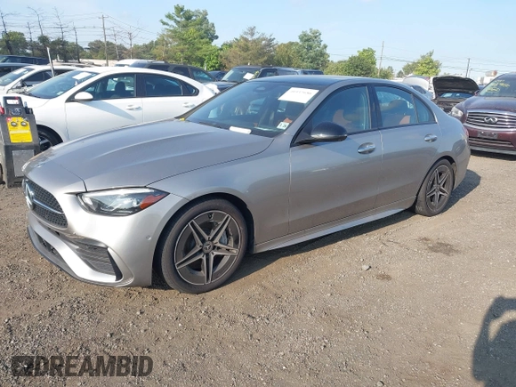 2023 Mercedes-Benz C 300 с VIN W1KAF4HB1PR103116, выставлен на аукционе IAAI как лот 40337656 с пробегом 16 849 миль миль и . История ставок и продаж доступна на DreamBid. Изображение 2.