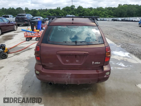 2005 Pontiac Vibe z VIN 5Y2SL63815Z421653, wystawiony jako Copart lot #60127605 z przebiegiem 299 999 mil mil oraz Szkoda całkowita • Salvage title. Historia ofert i sprzedaży dostępna na DreamBid. Obrazek 6.