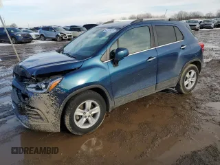 2019 Chevrolet Trax LT with VIN 3GNCJLSB2KL390560, listed as a Copart auction lot 46326825 with 98,469 mi miles and Clean Title. Bid and sale history available at carsss.com. Image 1.