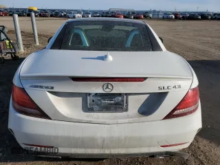 2017 Mercedes-Benz SLC 43 AMG with VIN WDDPK6GA7HF130995, listed as a Copart auction lot 48317285 with 65,707 mi miles and Salvage Title. Bid and sale history available at DreamBid. Image 10.
