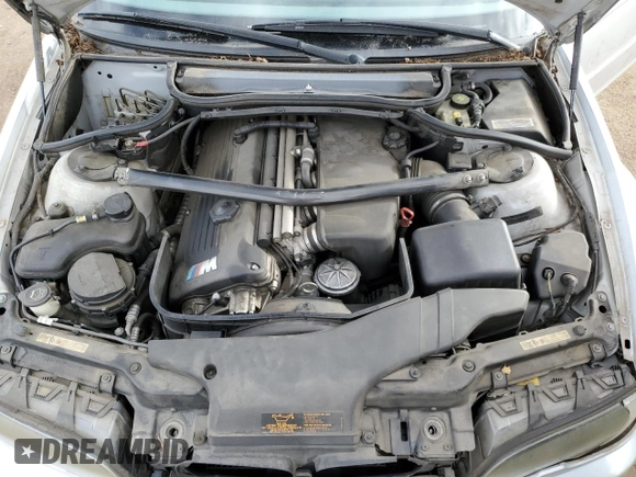 2002 BMW 3 Series M3 with VIN WBSBL93442JR18746, listed as a Copart auction lot 85567394 with 141,811 mi miles and Salvage Title. Bid and sale history available at DreamBid. Image 13.
