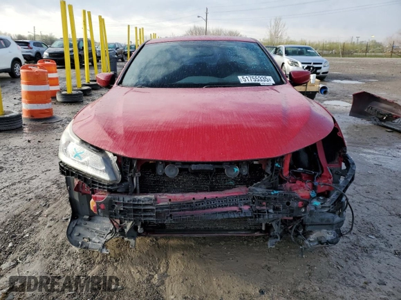 2016 Honda Accord Sport with VIN 1HGCR2F54GA245987, listed as a Copart auction lot 51755335 with 175,231 mi miles and Salvage Title. Bid and sale history available at DreamBid. Image 5.