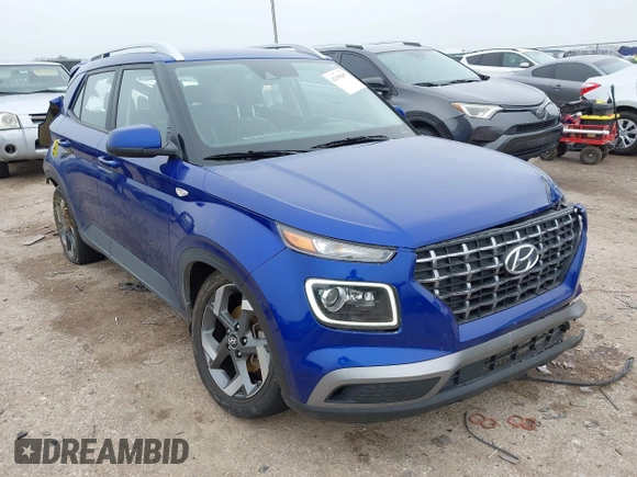 2022 Hyundai Venue Limited с VIN KMHRC8A38NU203042, выставлен на аукционе IAAI как лот 42159497 с пробегом 42 337 миль миль и . История ставок и продаж доступна на DreamBid. Изображение 1.