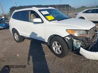 2007 Hyundai Santa Fe GLS with VIN 5NMSG73D67H061150, listed as a IAAI auction lot 42591056 with 124,738 mi miles and . Bid and sale history available at DreamBid. Image 1.