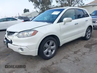 2008 Acura RDX with VIN 5J8TB18298A002176, listed as a IAAI auction lot 41461896 with 222,583 mi miles. Bid and sale history available at carsss.com. Image 2.