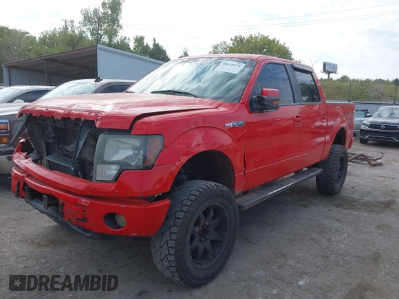 2011 Ford F-150 XLT with VIN 1FTFW1ET3BFC64671, listed as a IAAI auction lot 40610978 with 161,997 mi miles. Bid and sale history available at carsss.com. Image 18.