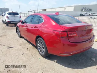 2020 Acura TLX w/Technology Pkg with VIN 19UUB1F55LA015601, listed as a IAAI auction lot 42044832 with 51,442 mi miles. Bid and sale history available at carsss.com. Image 3.