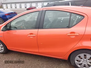 2013 Toyota Prius One with VIN JTDKDTB32D1053479, listed as a IAAI auction lot 41981035 with 53,588 mi miles. Bid and sale history available at carsss.com. Image 14.