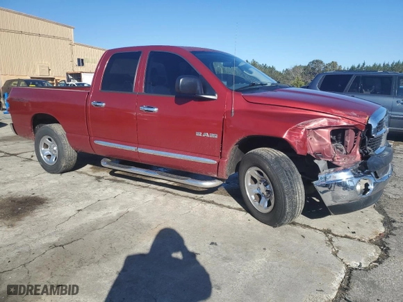 2008 Dodge Ram 1500 SLT with VIN 1D7HA18N48J235390, listed as a Copart auction lot 42190035 with 0 mi miles and Salvage Title. Bid and sale history available at carsss.com. Image 4.