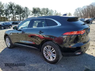 2018 Jaguar F-Pace 25t Prestige z VIN SADCK2FX3JA256060, wystawiony jako Copart lot #88575935 z przebiegiem 99 550 mil mil oraz Szkoda całkowita • Salvage title. Historia ofert i sprzedaży dostępna na DreamBid. Obrazek 2.