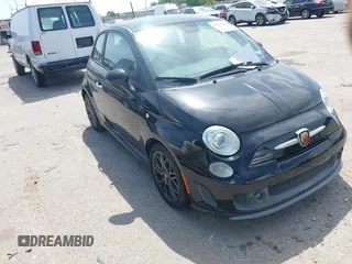 2015 FIAT 500 Abarth z VIN 3C3CFFFH5FT694552, wystawiony jako IAAI lot #42056996 z przebiegiem 34 216 mil mil oraz . Historia ofert i sprzedaży dostępna na DreamBid. Obrazek 1.