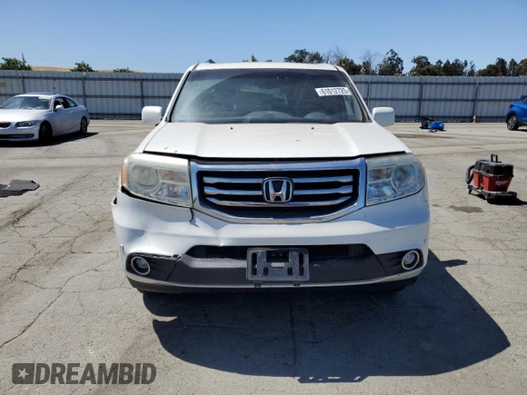2013 Honda Pilot Touring with VIN 5FNYF4H95DB016049, listed as a Copart auction lot 61012725 with 104,252 mi miles and Salvage title. Bid and sale history available at DreamBid. Image 5.
