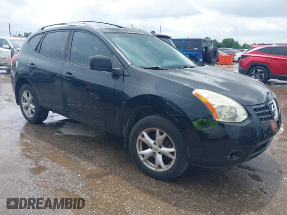 2009 Nissan Rogue S with VIN JN8AS58VX9W164141, listed as a IAAI auction lot 42178408 with 154,309 mi miles. Bid and sale history available at carsss.com. Image 1.