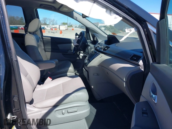 2016 Honda Odyssey EX-L with VIN 5FNRL5H61GB109793, listed as a IAAI auction lot 41827638 with 78,531 mi miles and . Bid and sale history available at DreamBid. Image 5.