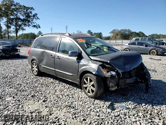 2006 Nissan Quest with VIN 5N1BV28U46N121053, listed as a Copart auction lot 82080434 with 168,902 mi miles and Salvage Title. Bid and sale history available at carsss.com. Image 11.
